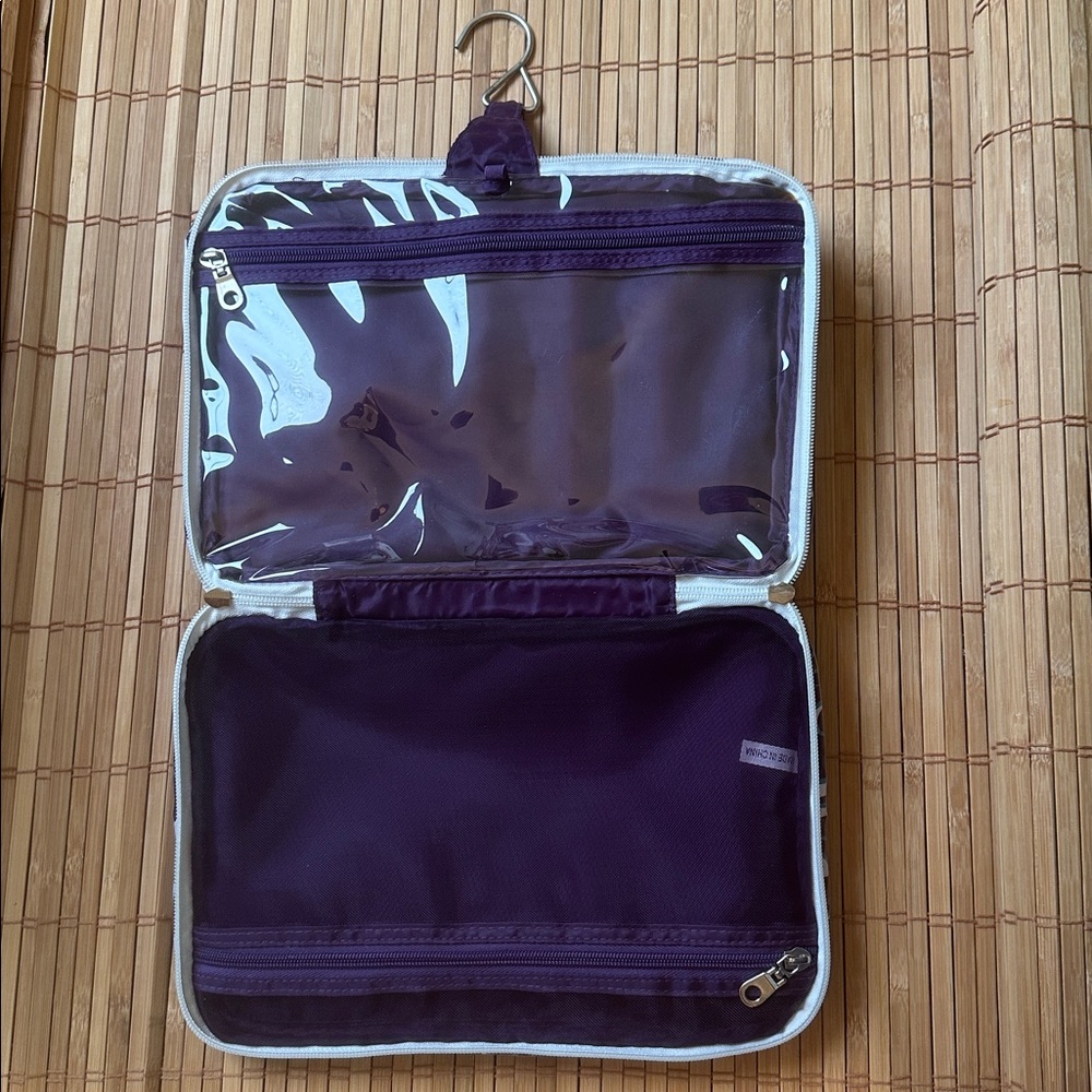 Floral Toiletry Bag with Bottles - Picture 4 of 5